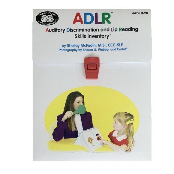 ADLR Auditory Discrimination & Lip Reading Set Books CD-ROM ADLR-26